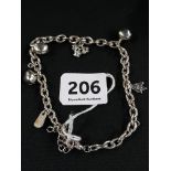 ANKLET WITH CHARMS