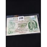 BANK OF IRELAND £20 NOTE