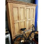 ANTIQUE PINE LINEN PRESS