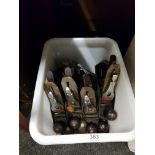 BOX OF VINTAGE STANLEY PLANES