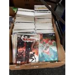 LARGE BOX OF DC SUPERHERO COMICS