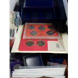 LARGE BOX LOT OF COINS