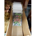 LARGE BOX OF DC SUPERHERO COMICS