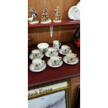 ANTIQUE RARE KING WILLIAM III TEA SERVICE