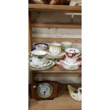 SHELF LOT OF VINTAGE CHINA TRIOS