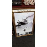 2 FRAMED TITANIC PRINTS