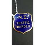 NI TRAFFIC WARDEN BADGE