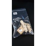 BAG LOT OF IVORY & BONE