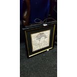 2 FRAMED ORIENTAL SILKS