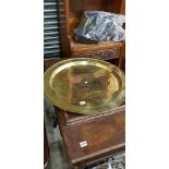 LARGE BRASS TRAY