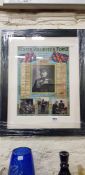 FRAMED UVF 914 CALENDAR PRINT