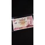 ROYAL BANK OF SCOTLAND BANKNOTE £100 26/03/1997