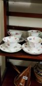 COLLECTION OF VINTAGE SHELLEY FLORAL CHINA