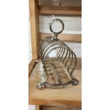 VICTORIAN EPNS TOAST RACK