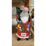 2 AYNSLEY SANTA FIGURES