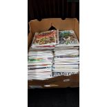 LARGE BOX OF SUPER HERO COMICS