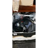 LARGE BOX LOT OF MOSTLY AIRSOFT EQUIPMENT