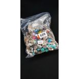 BAG OF COSTUME JEWELLERY