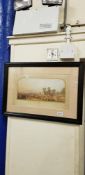 FRAMED PRINT VICTORIAN 'GREAT EXHIBITION'