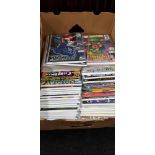 LARGE BOX OF SUPER HERO COMICS