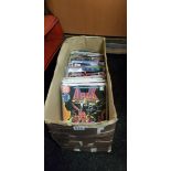 LARGE BOX OF SUPER HERO COMICS