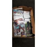 LARGE BOX OF SUPER HERO COMICS