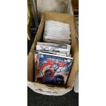 LARGE BOX OF SUPERHERO COMICS