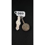 2 VICTORIAN SILVER BROOCHES