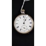 SILVER POCKET WATCH