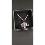 SILVER ELEPHANT PENDANT ON SILVER CHAIN