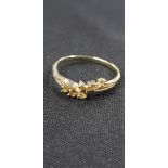 9 CARAT GOLD & PERIDOT RING