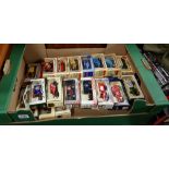 BOX LOT OF 30 MODEL VEHICLES