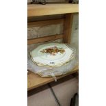 10 HAND PAINTED WEDGEWOOD PLATES