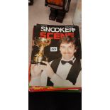 QTY OF VINTAGE SNOOKER MAGAZINES