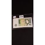 5 X BANK OF ENGLAND £1 BANK NOTES