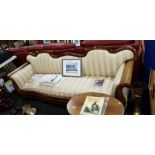 ANTIQUE DOUBLE ENDED COUCH