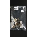 BAG OF RUC BUTTONS