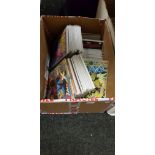 BOX OF SUPERHERO COMICS