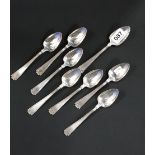 8 STERLING SILVER SPOONS