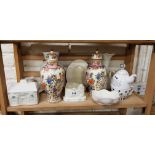 SHELF LOT TO INCLUDE BELLEEK