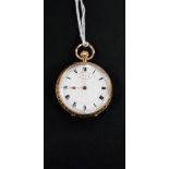 15CT GOLD THOMAS RUSSELL FOB WATCH