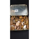 BOX OF COINS