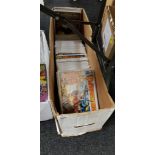 BOX OF SUPERHERO COMICS