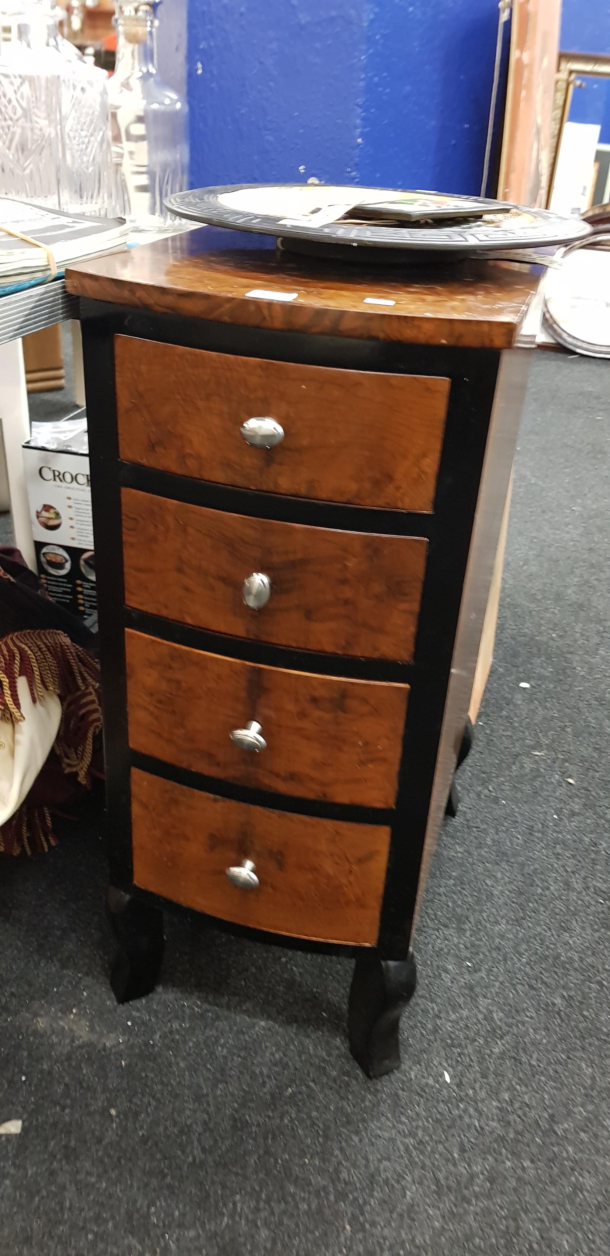 ART DECO STYLE 4 DRAWER CABINET