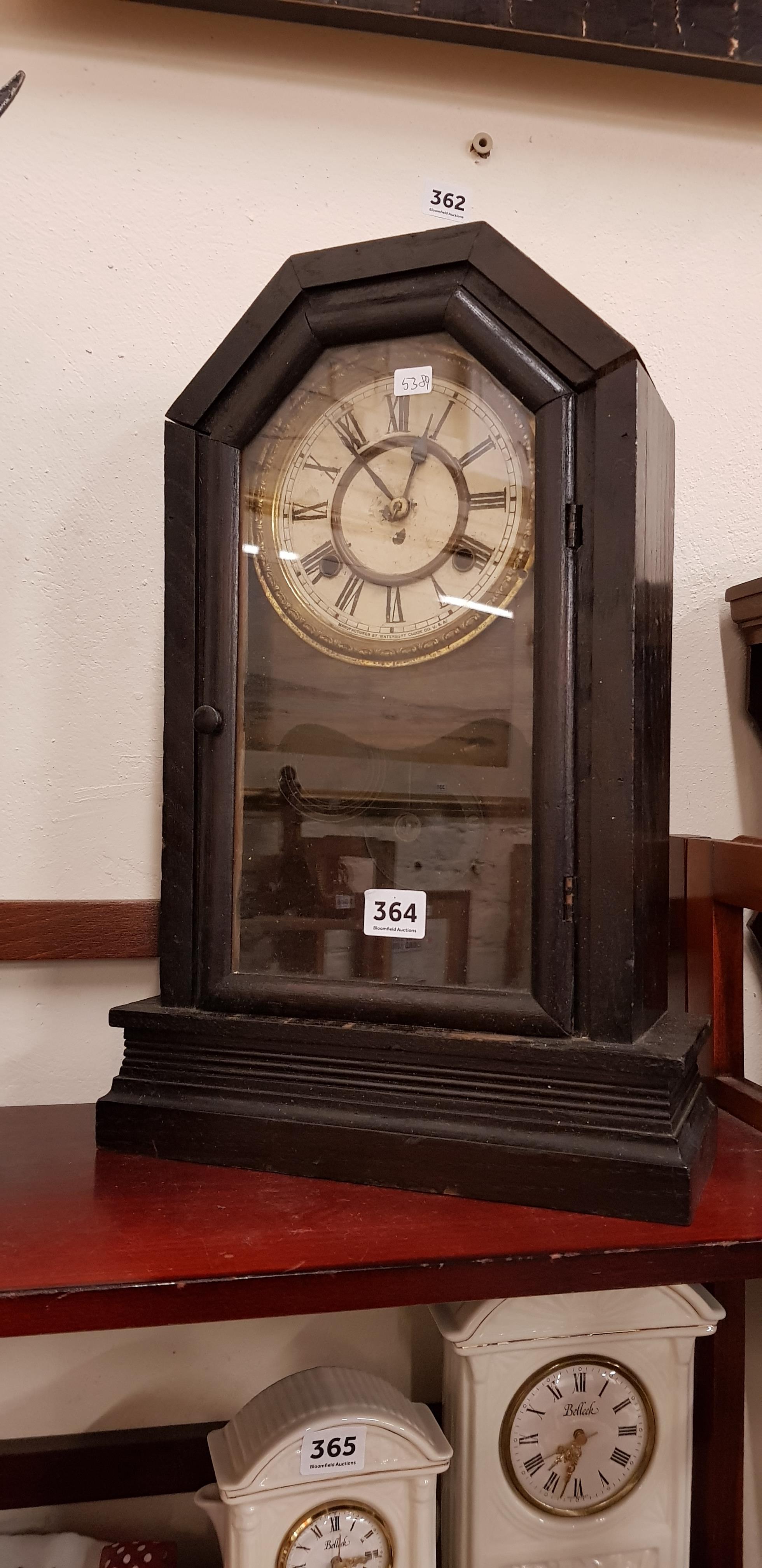 AMERICAN SHELF CLOCK