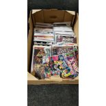 BOX OF SUPERHERO COMICS