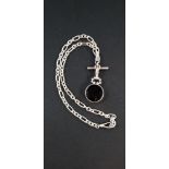 Silver Albert Chain with Swivel Fob