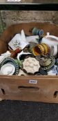 LARGE BOX LOT OF WADE AND OTHER ORNAMENTS