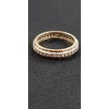 9CT GOLD ETERNITY RING