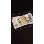 3 BANK OF ENGLAND £1 NOTES